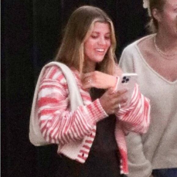 Ciao Lucia Varese Cotten Jacquard-Knit Cardigan in Blush Size Small - Picture 13 of 15